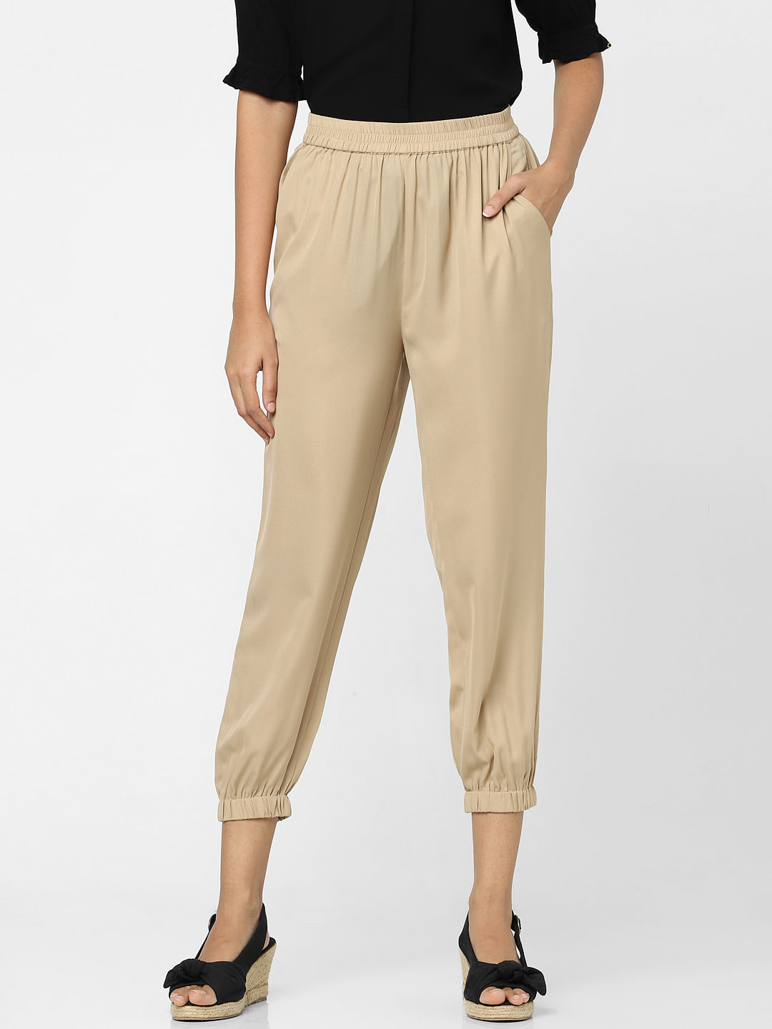 HUPOM Women'S Athletic Pants Womens Pants Suit Slacks High Waist Rise Long  Straight-Leg Khaki 2XL - Walmart.com